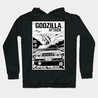 R32 GODZILLA - PAPAYA STREETART Hoodie